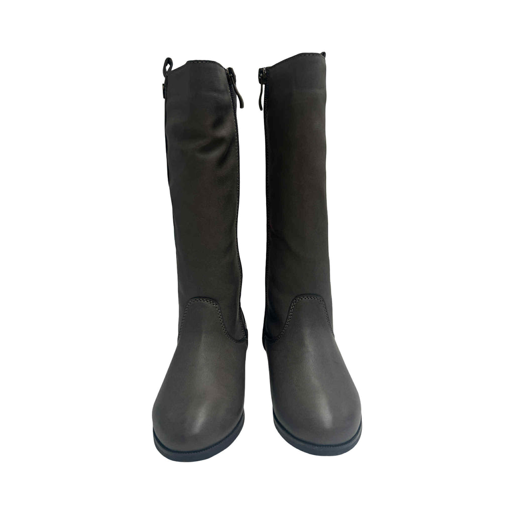 Walnut Maddie Long Boot (Coal) S.34