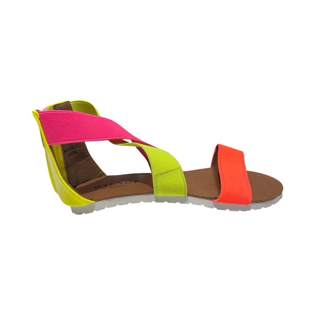 Walnut Gisele Sandal (Neon) S.29