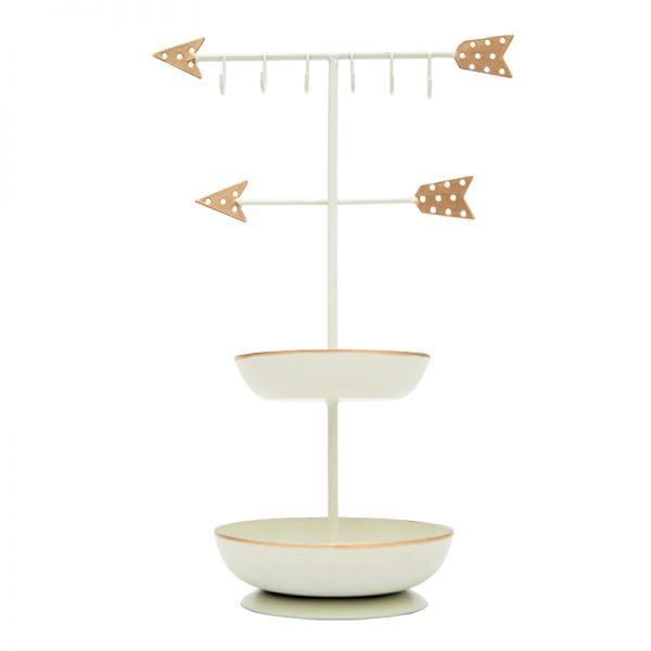 Harper Bee Jewellery Stand - Double Bowl