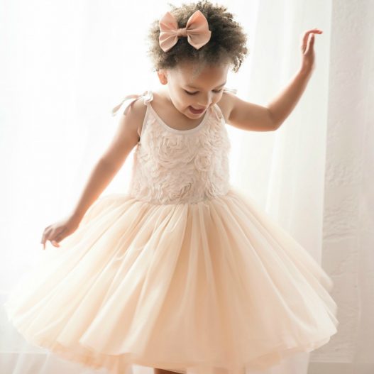 GMP Bed of Roses Tutu Dress (Cream) @ Kids Threads and Trends GMP Bed of Roses Tutu Dress (Cream) @ Kids Threads and Trends