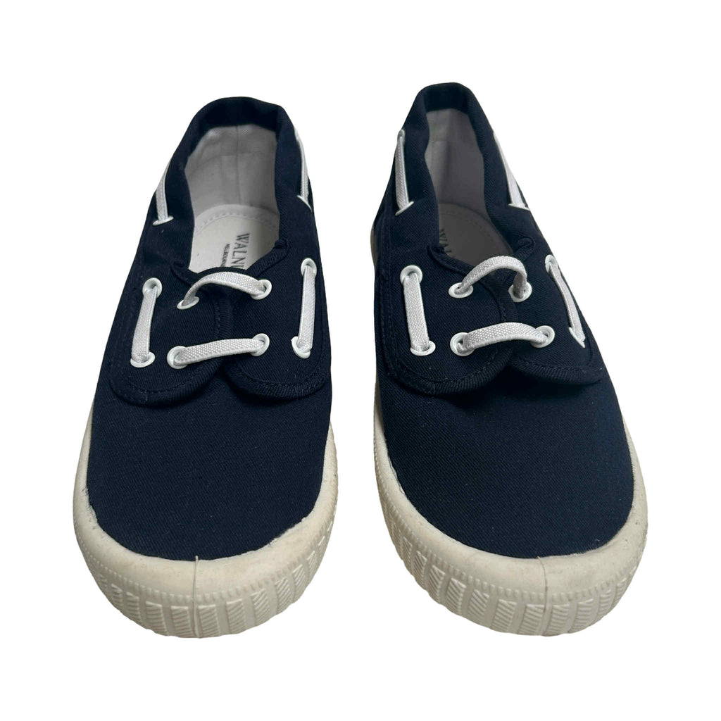 Walnut Classic Boatie (Navy)