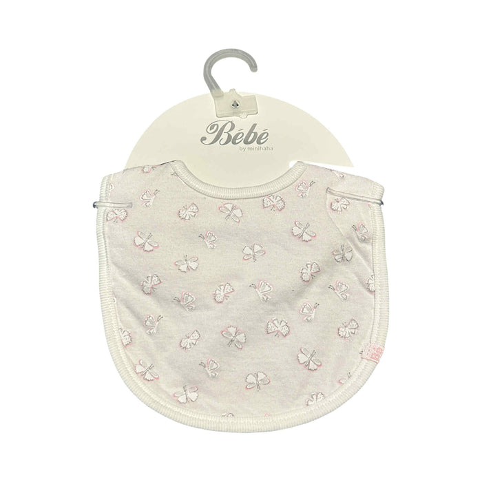 Bebe Gigi Floral Velcro Bib