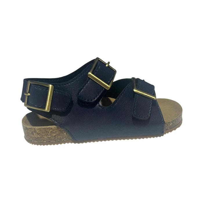 Walnut Jamie Triple Sandal (Navy) S.29