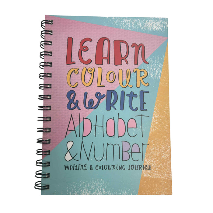 Alphabet & Number Journal - Spiral Bound