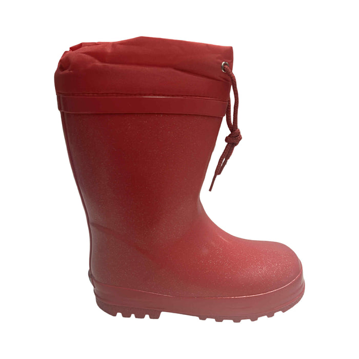 Walnut Gator Gumboot (Pink/Glitter) S.29