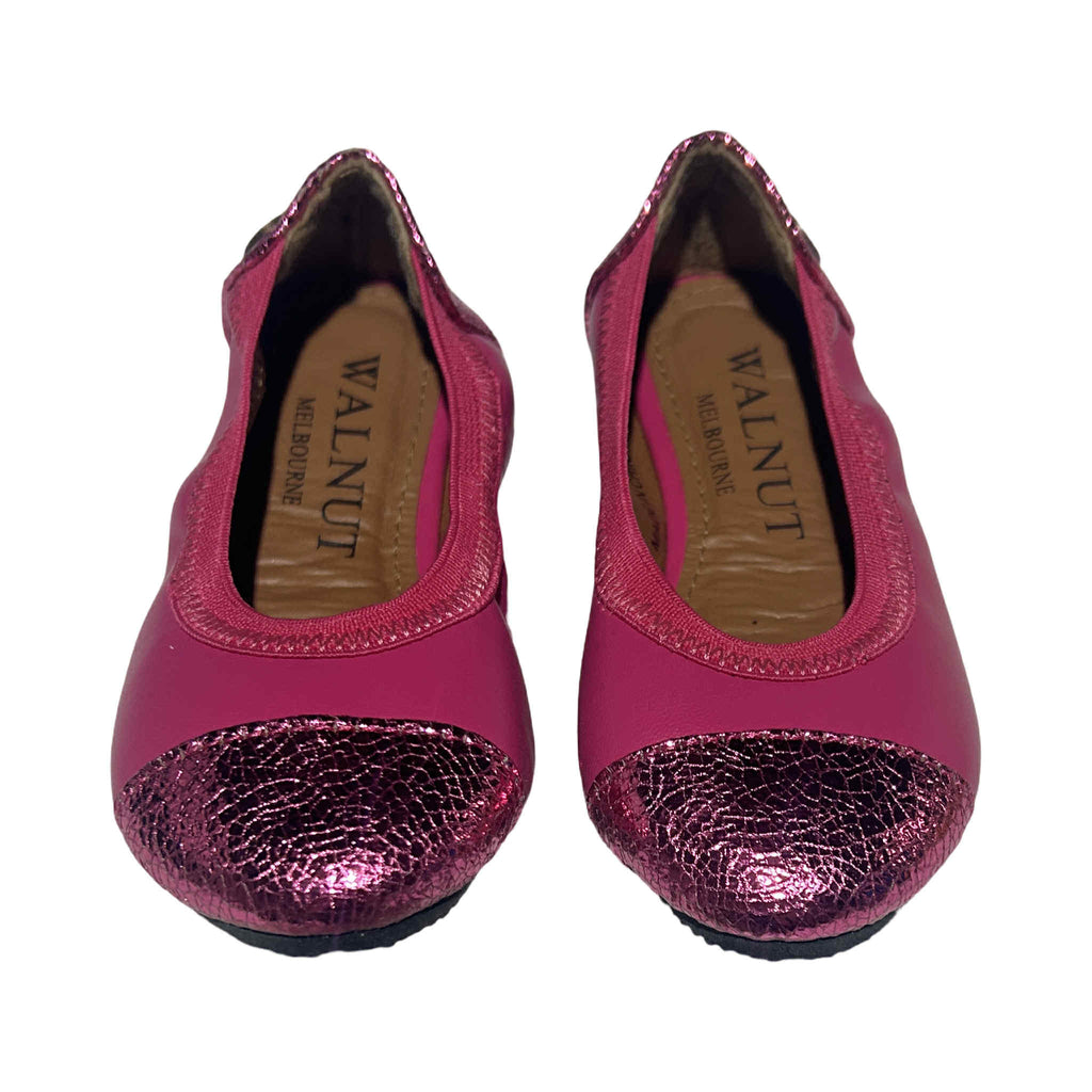 Walnut Kate Glitter (Fuschia) S.28