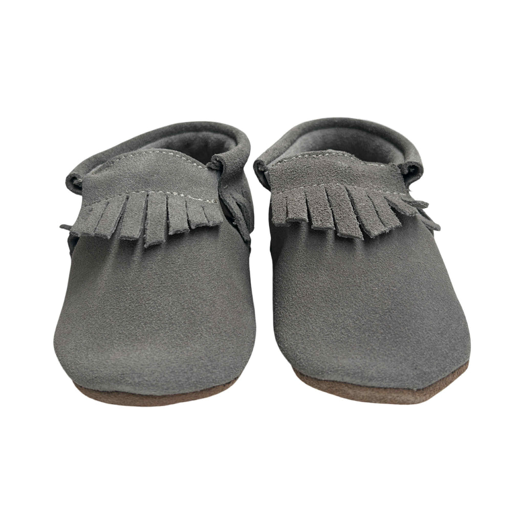 Skeanie Pre-walker Moccasins Grey in (Large)
