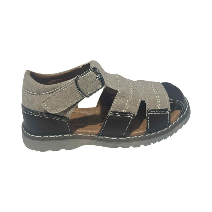 Walnut Frankie Sandal (Taupe Combo) S.30