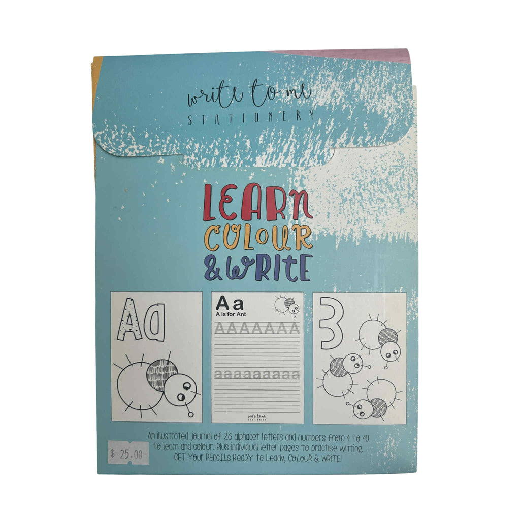 Alphabet & Number Journal - Spiral Bound