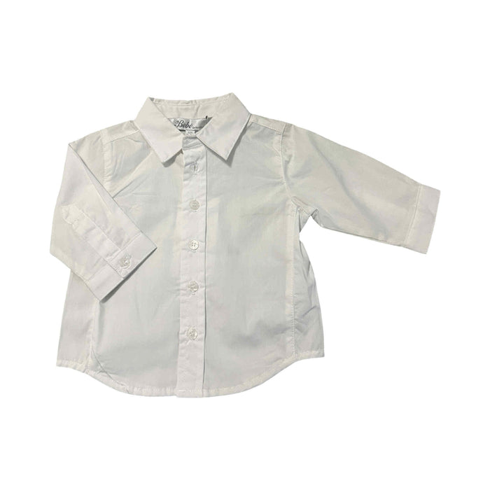 Bebe Archie L/S Shirt (White) S.3M