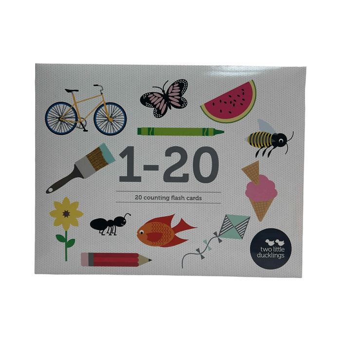 20 Counting Flash Cards