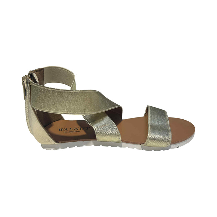 Walnut Gisele Sandal (Gold) S.30