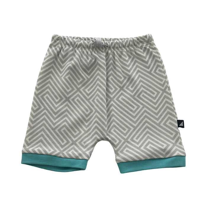 Anarkid Maze relaxed shorts (Blue grey)