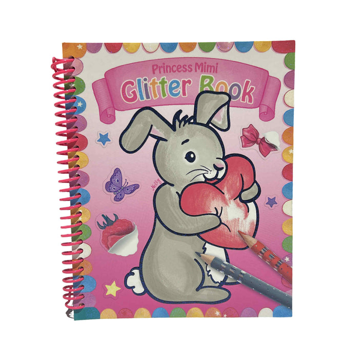 My Style Princess Pocket Colouring Glitter Book