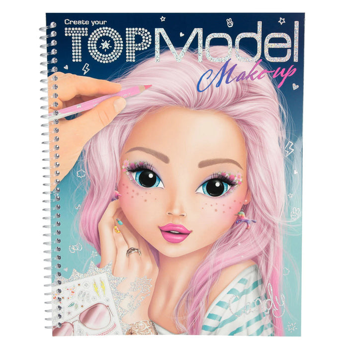 Top Model Make Up Colouring Book