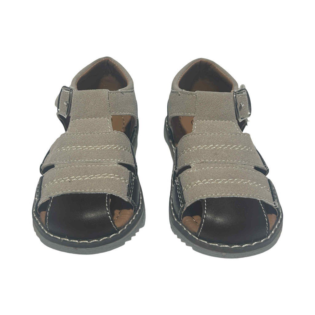 Walnut Frankie Sandal (Taupe Combo) S.30
