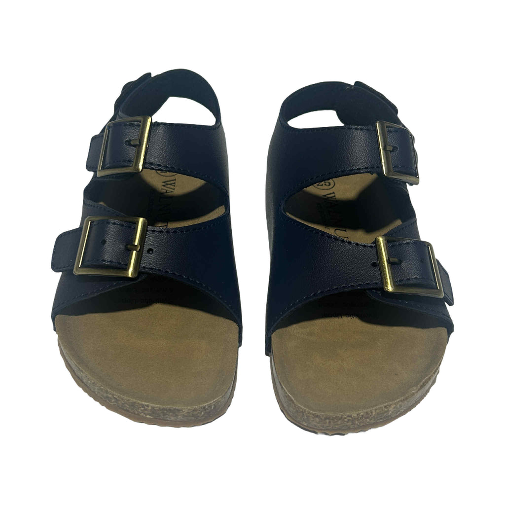 Walnut Jamie Triple Sandal (Navy) S.25