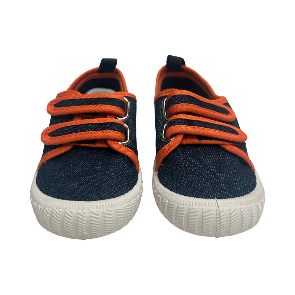 Walnut Ben Classic Velcro (Denim Orange) S.29