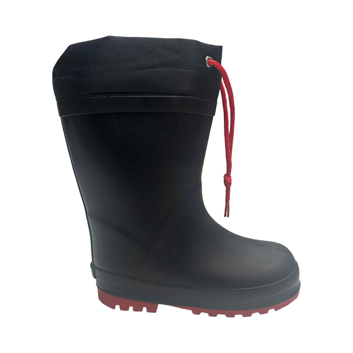 Walnut Gator Gumboot (Navy Red) S.26