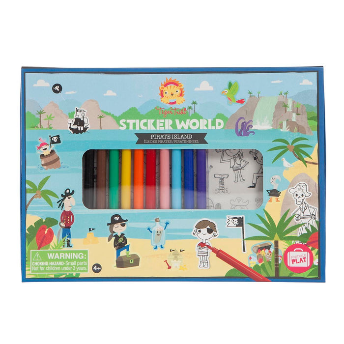 Sticker World - Pirate Island