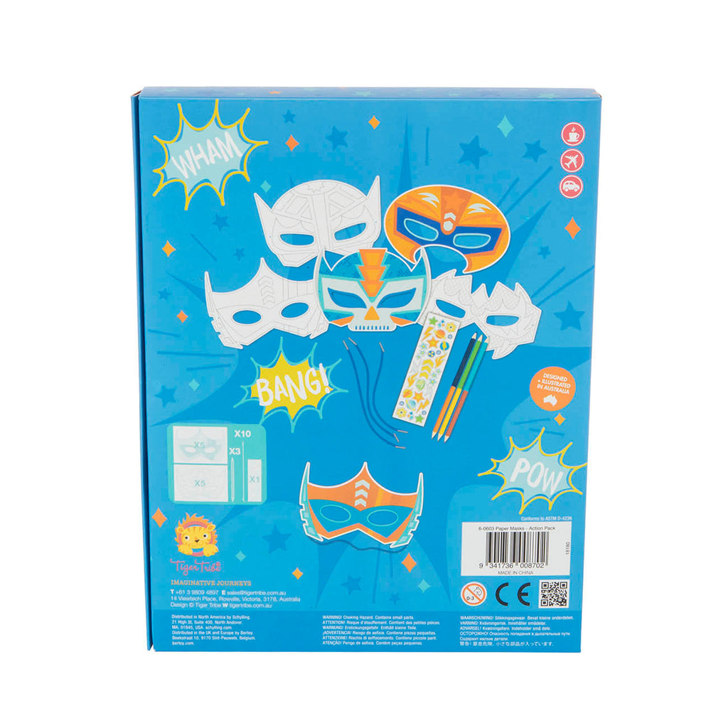 Paper Masks - Action Pack
