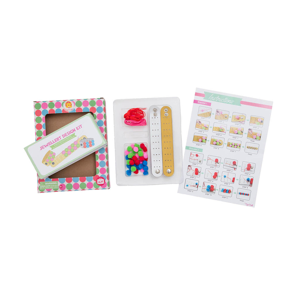 Jewellery Design Kit - Pom Pom Bracelet