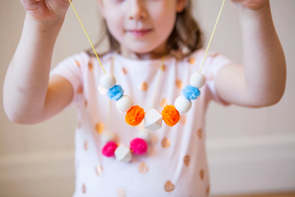 Jewellery Design Kit - Pom Poms and Beads