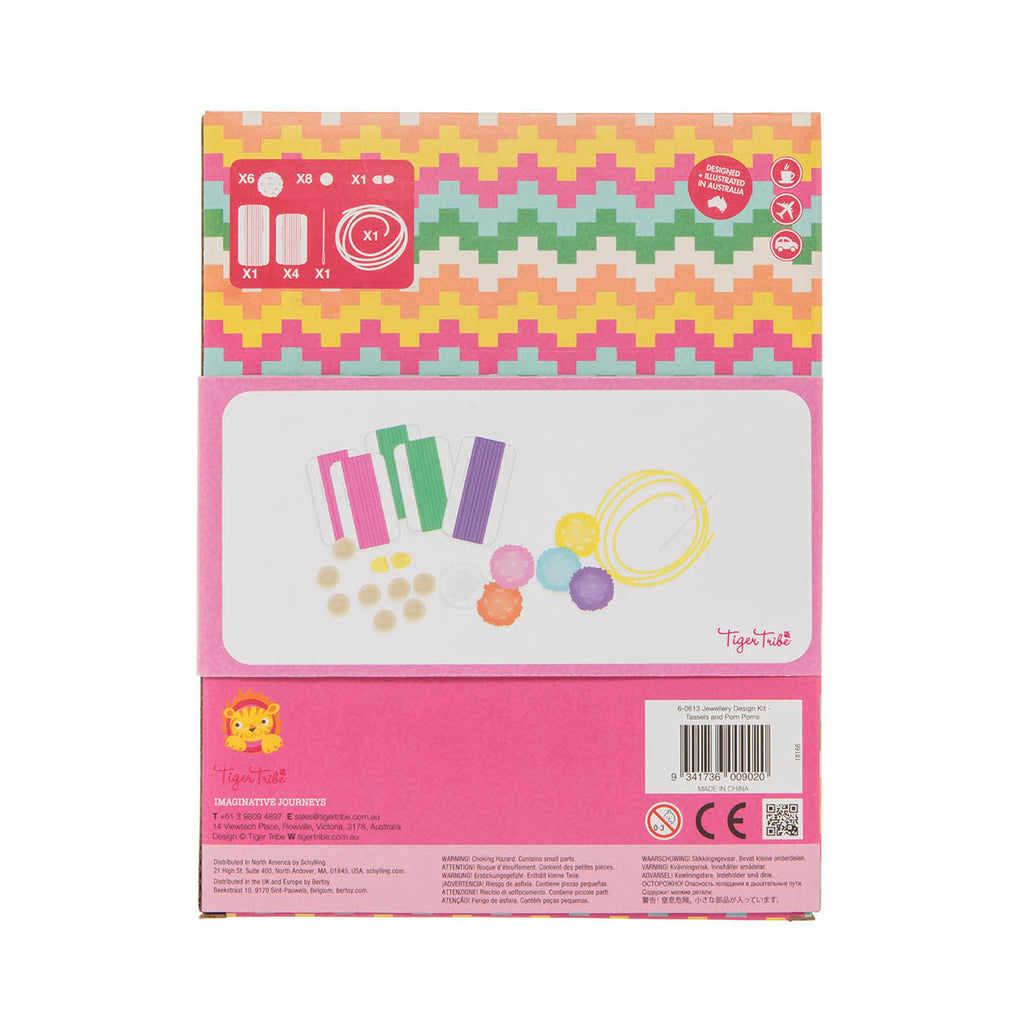 Jewellery Design Kit - Tassels and Pom Poms