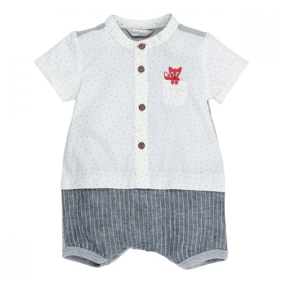 Fox & Finch Little Mr Fox Pocket Romper