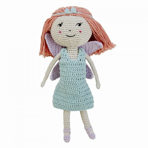 Fairy Peach Crochet Toy