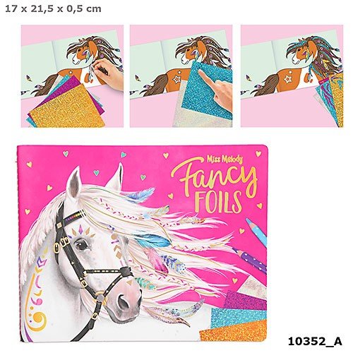 Miss Melody Fancy Foils Activity Book