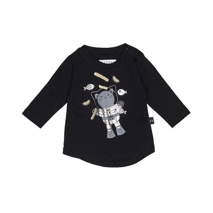 Huxbaby Chip Diver LS Top (Black)