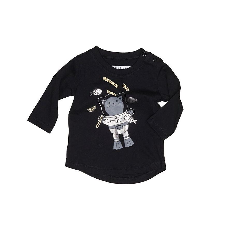 Huxbaby Chip Diver LS Top (Black)