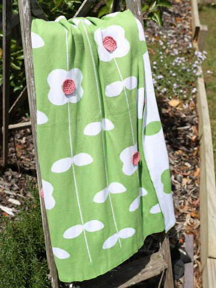 D&B Blanket (Bloom - Apple) 80x100cm